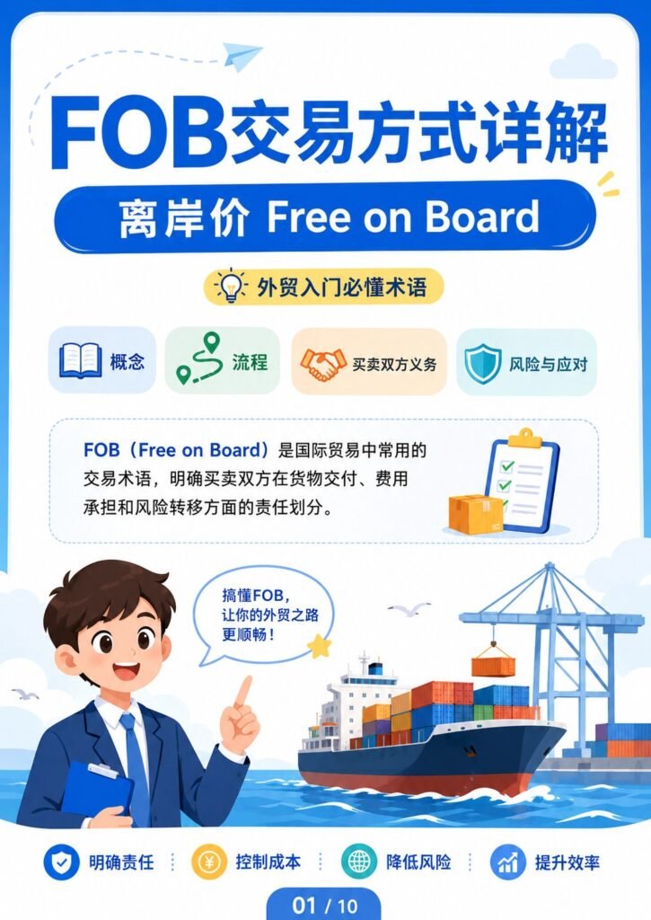 FOB交易方式详解 - FOB交易方式详解封面