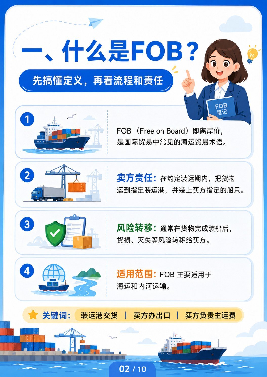 FOB交易方式详解 - 什么是FOB
