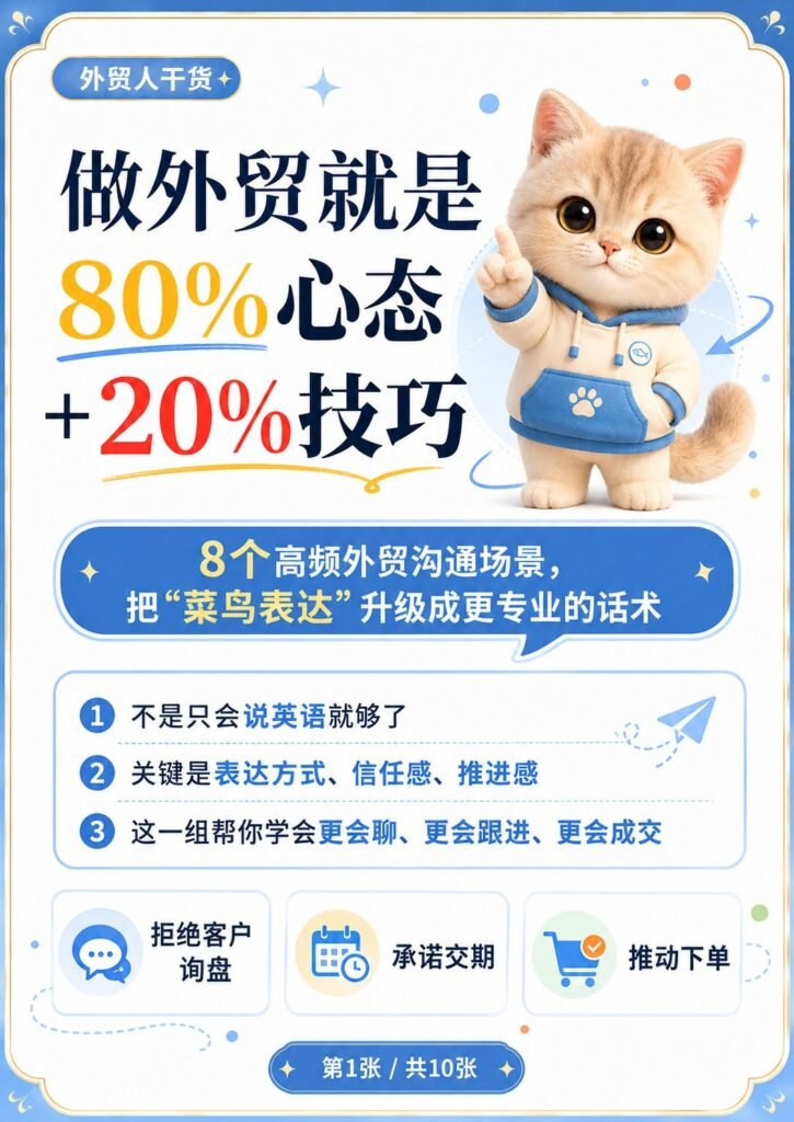 做外贸心态与技巧 - 做外贸就是80心态20技巧