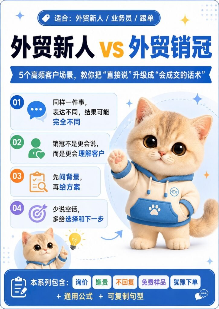 外贸新人VS外贸销冠 - 外贸新人VS外贸销冠