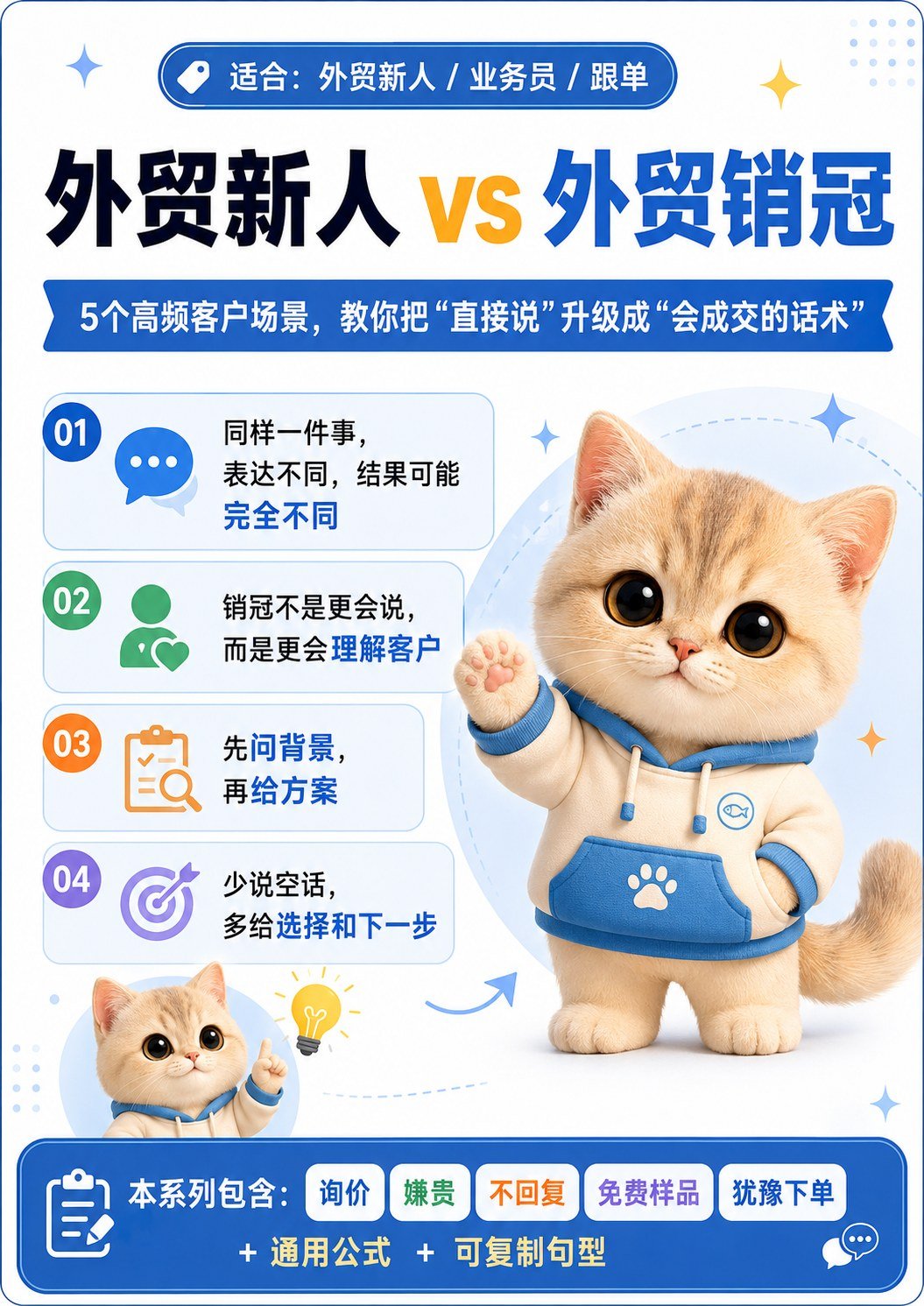 外贸新人VS外贸销冠 - 外贸新人VS外贸销冠