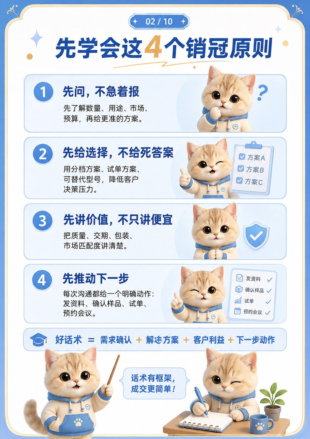外贸新人VS外贸销冠 - 4个销冠原则