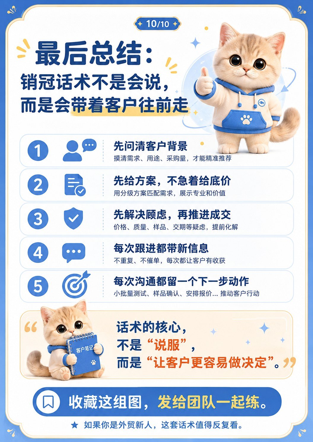 外贸新人VS外贸销冠 - 沟通不是会说而是会推进