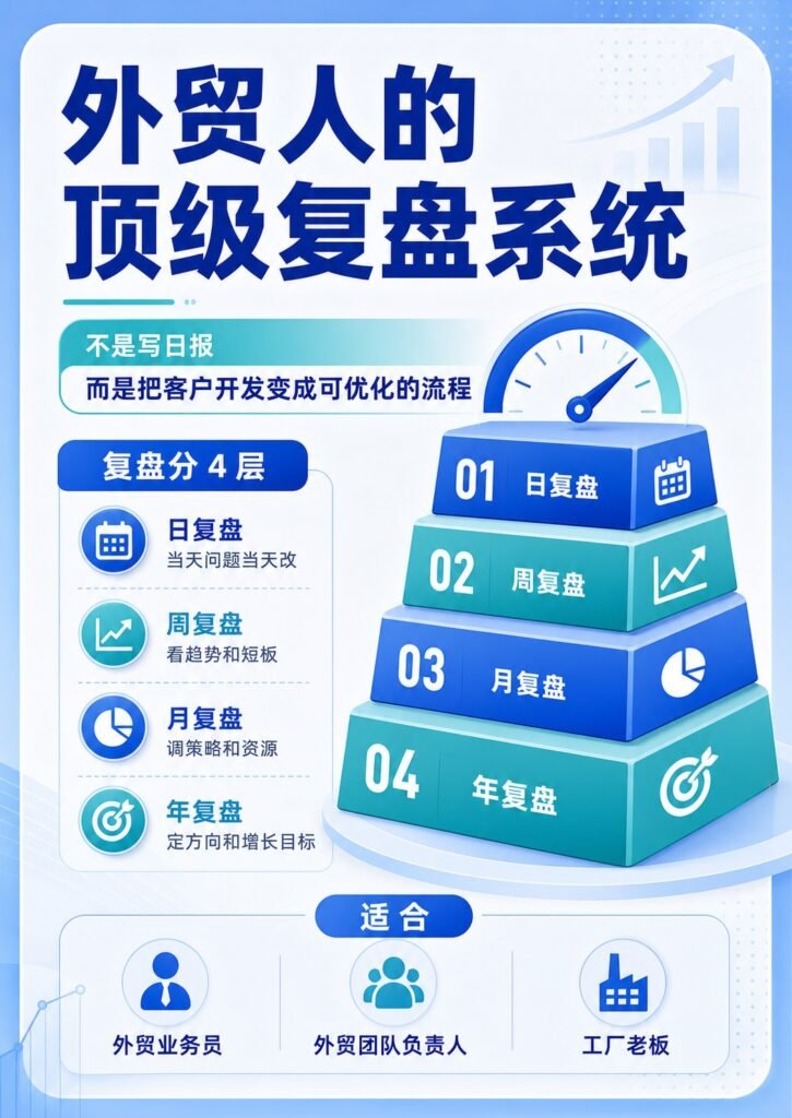 外贸人的顶级复盘 - 外贸人的顶级复盘：第 1 张