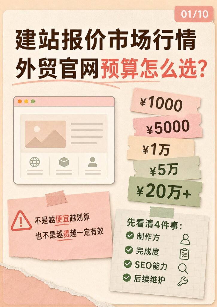 建站报价市场行情 - 建站报价市场行情：第 1 张