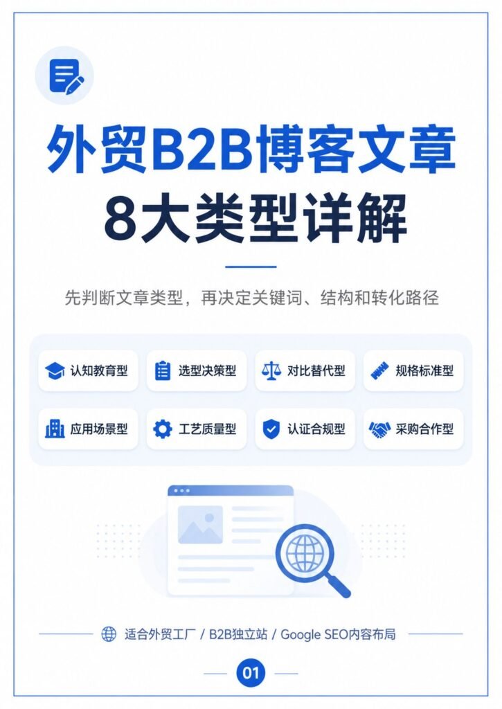 B2B博客内容分类指南 - B2B博客内容分类指南：第 1 张