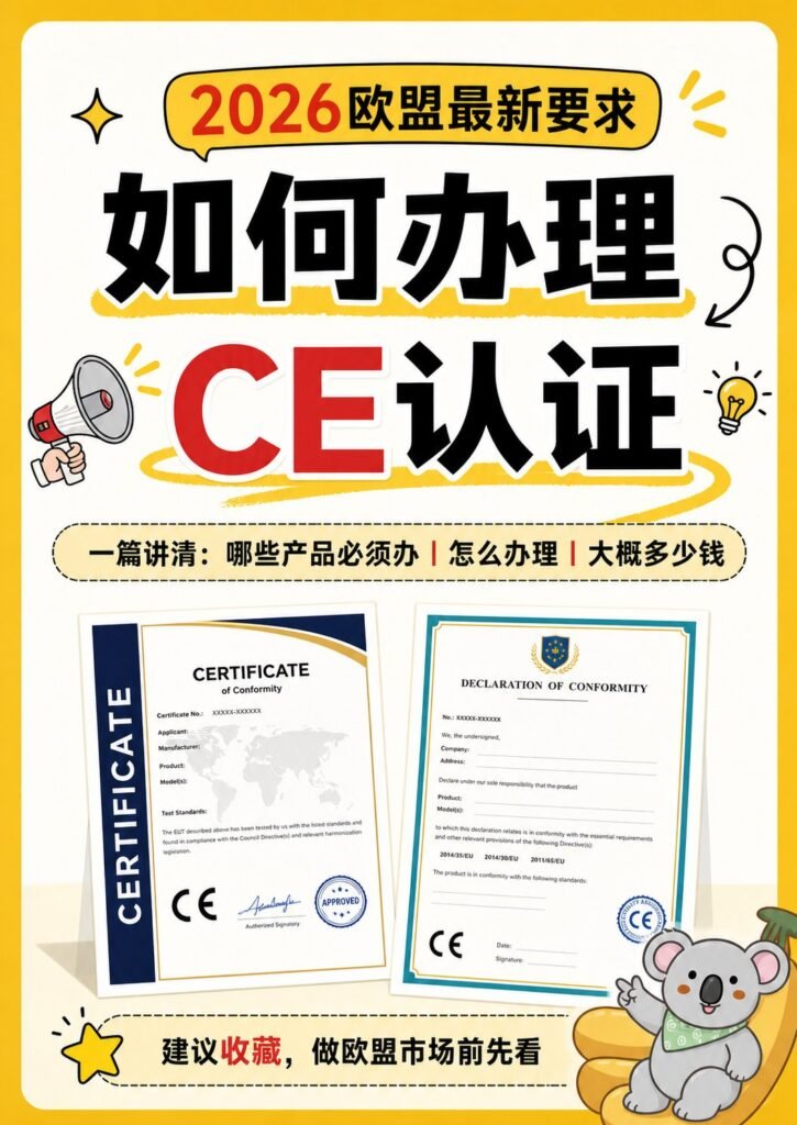 CE认证别再乱办了真的会扣货 - CE认证别再乱办了真的会扣货：第 1 张
