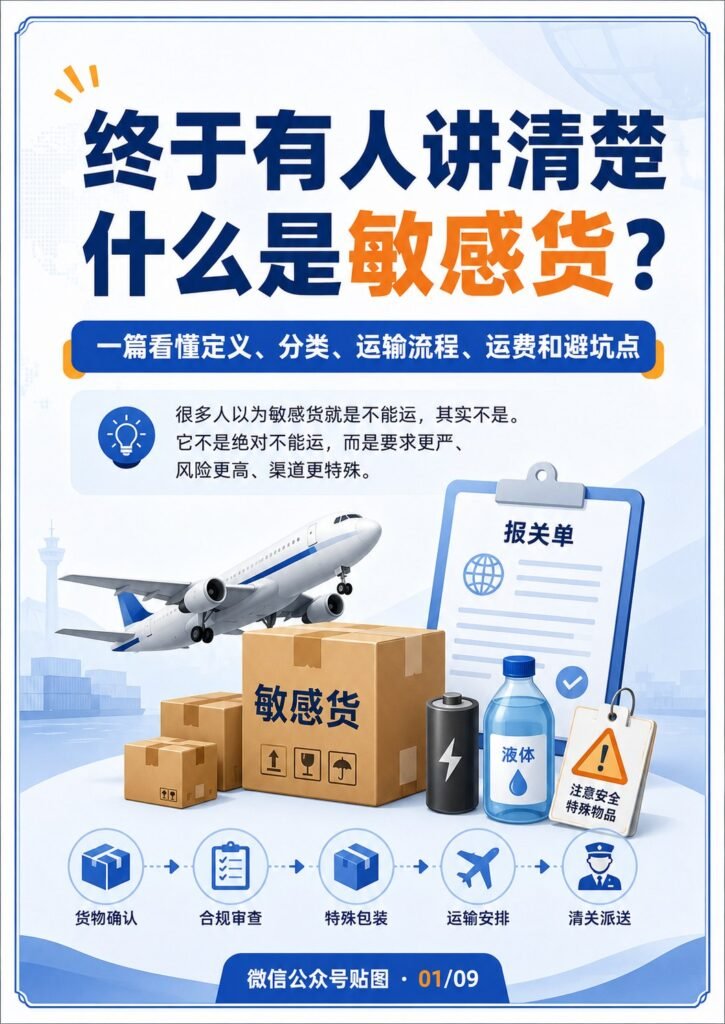 什么是敏感货 - cover sensitive goods