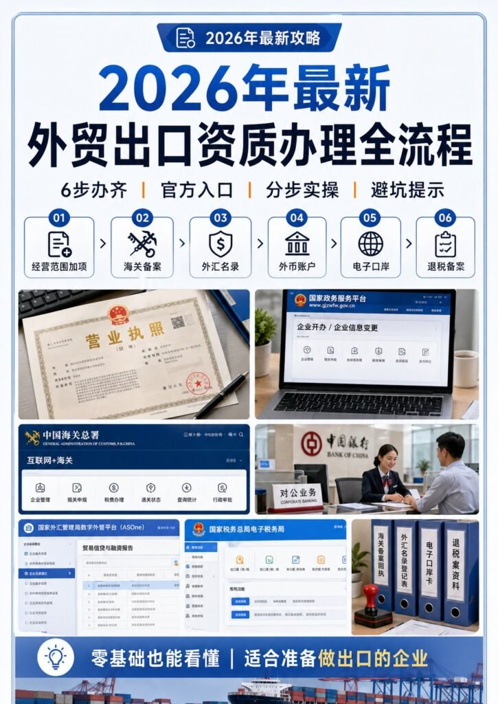 出口资质办理全流程 - 出口资质办理全流程：第 1 张