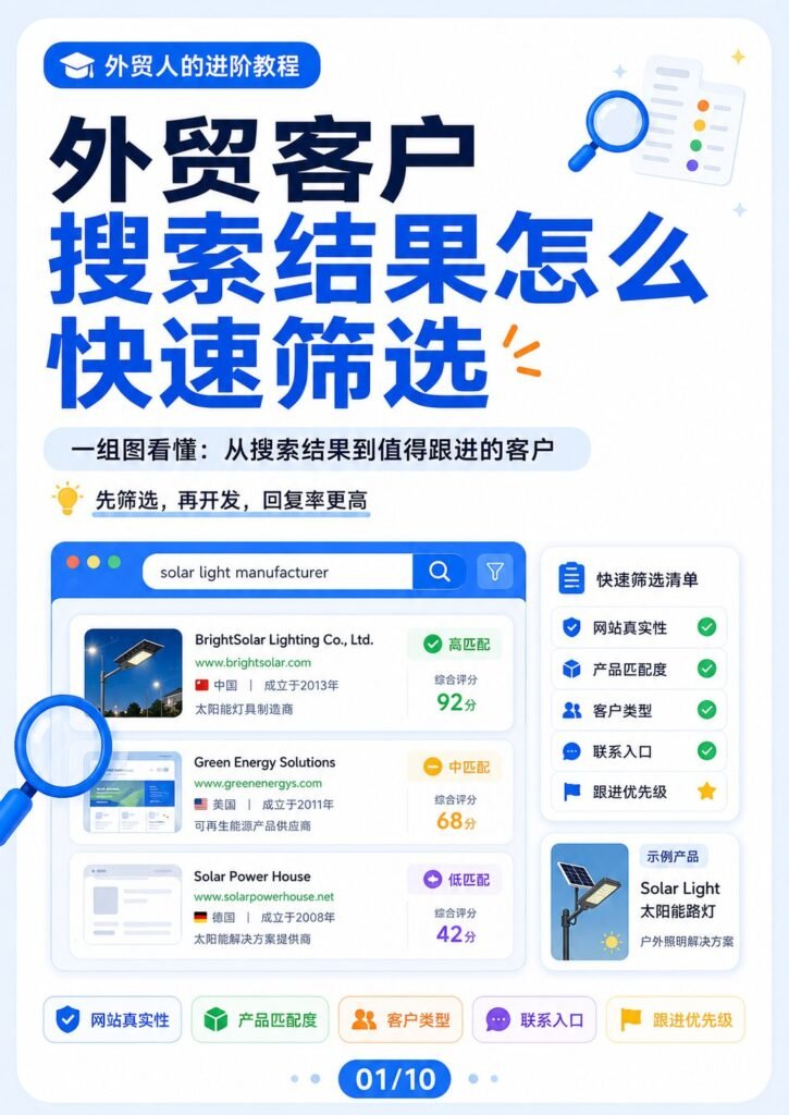 外贸客户搜索结果怎么快速筛选 - 外贸客户搜索结果怎么快速筛选：第 1 张