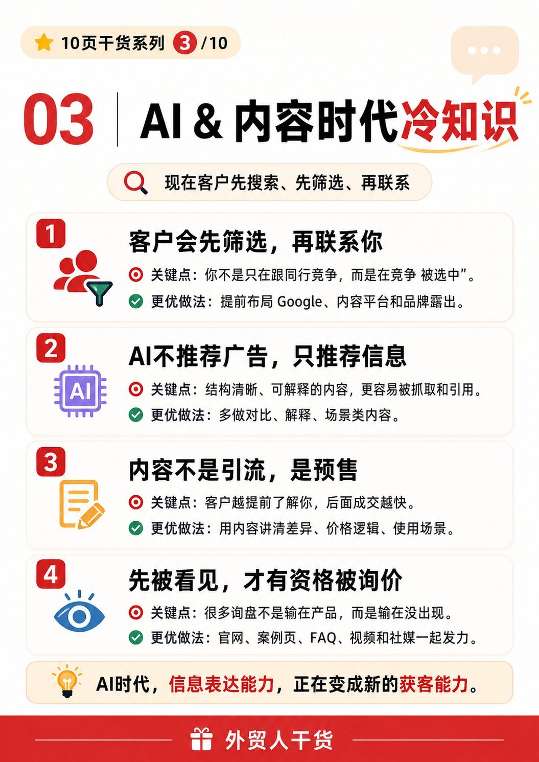 外贸圈真正有用的冷知识:不是常识,而是能影响询盘和成交的细节 - AI与内容时代冷知识