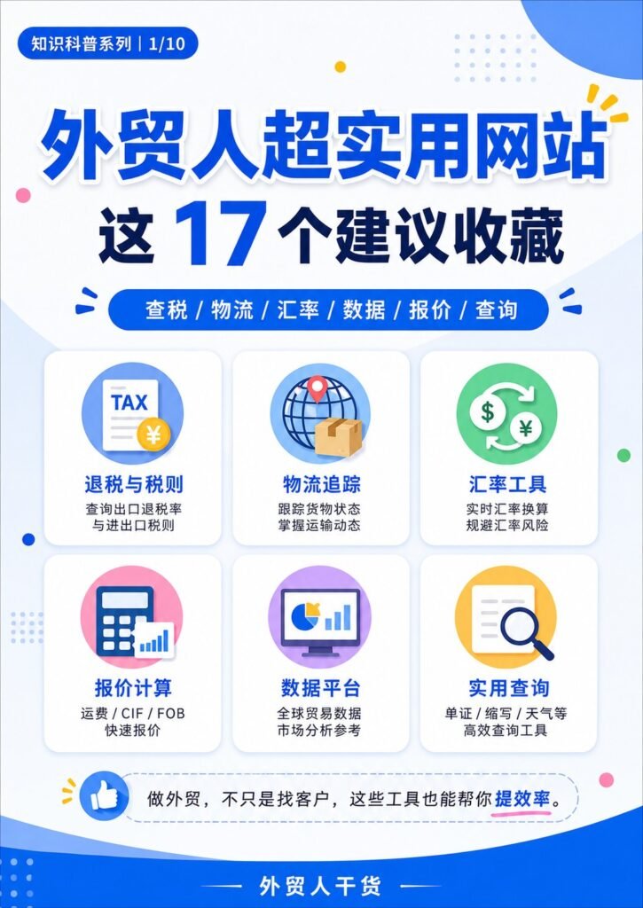 外贸人超实用网站，这 17 个建议收藏 - 外贸人超实用网站