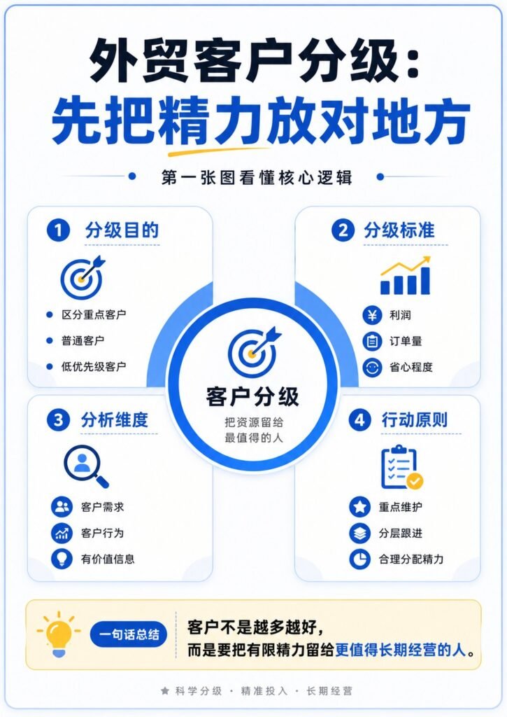 外贸客户分级做对了业绩差距真会拉开 - 外贸客户分级做对了业绩差距真会拉开：第 1 张
