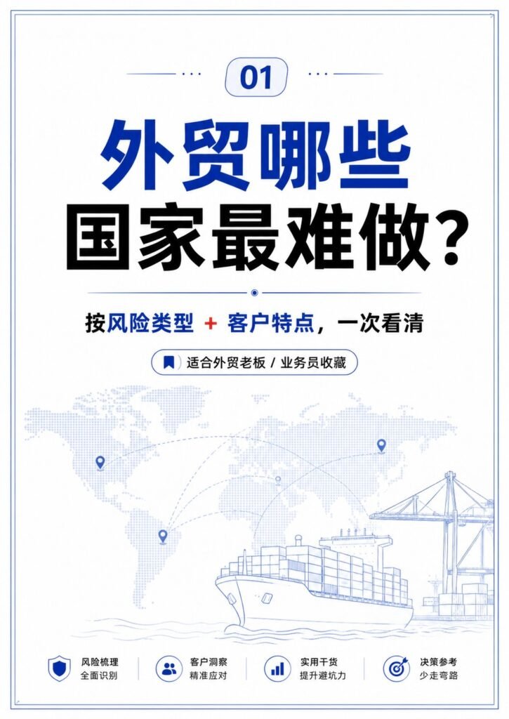 外贸最难做的国家有哪些？高风险、难清关、难回款市场一次讲清 - 外贸最难做的国家有哪些？高风险、难清关、难回款市场一次讲清：第 1 张