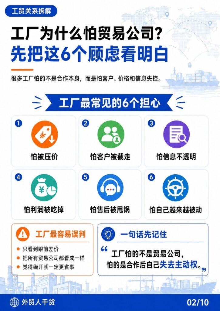 工厂为什么既怕贸易公司，又离不开贸易公司？ - 工厂为什么既怕贸易公司又离不开贸易公司