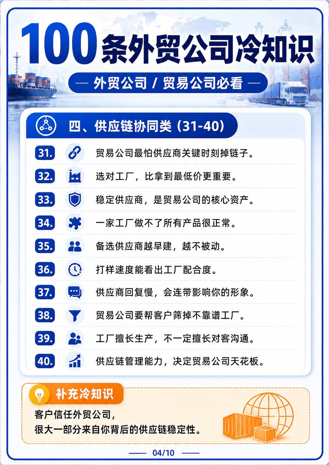100条外贸公司冷知识:贸易公司、外贸团队都该知道的实战经验 - 外贸公司冷知识
