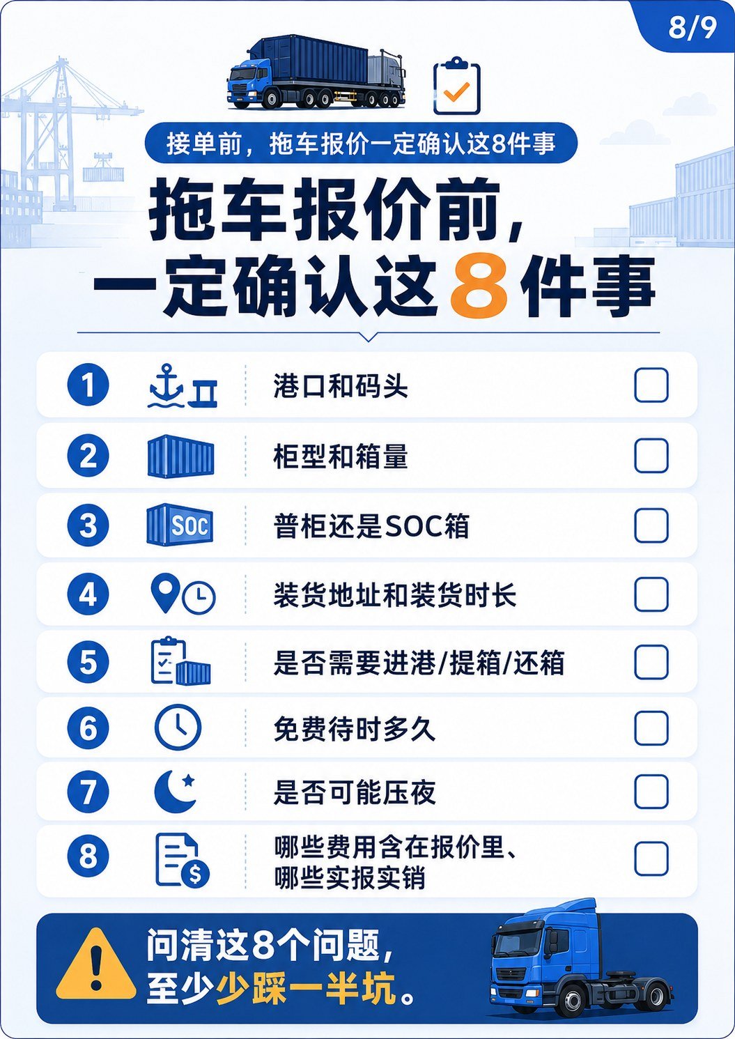各港口费用怎么收?国内拖车港口收费避坑指南 - 各港口费用核实版