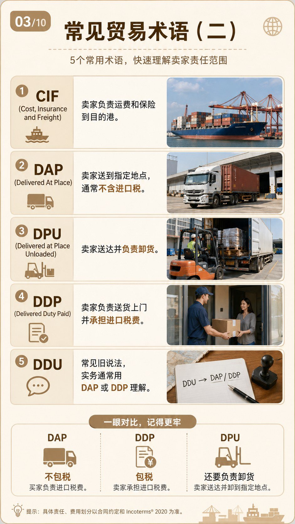外贸基本知识:新手入门速查版 - 外贸基本知识 米色风
