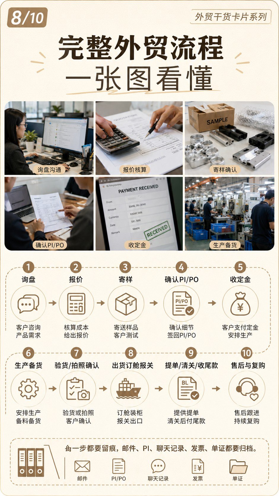 外贸基本知识:新手入门速查版 - 外贸基本知识 米色风