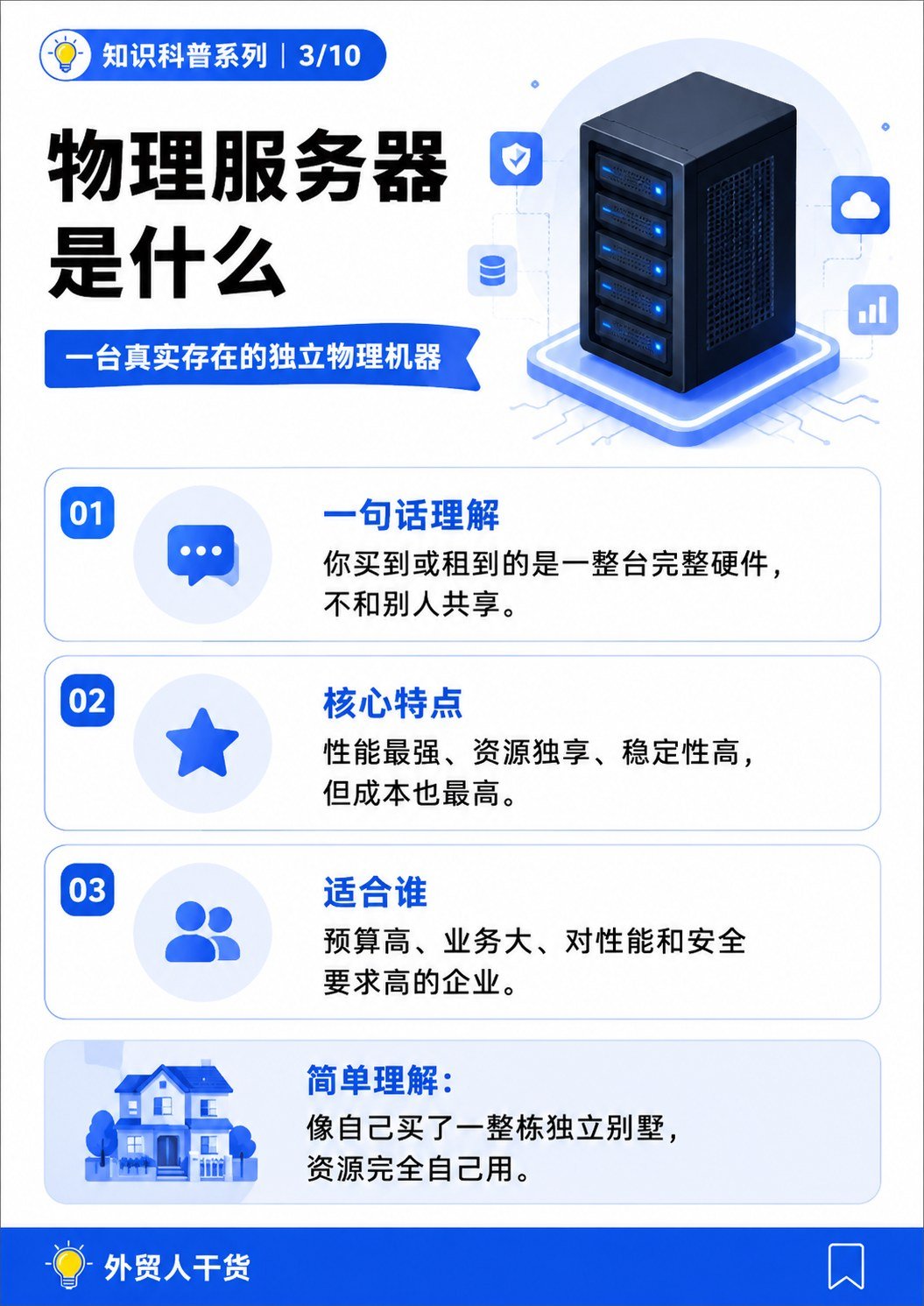 VPS、物理服务器、虚拟主机、云服务器,到底有什么区别? - 物理服务器是什么