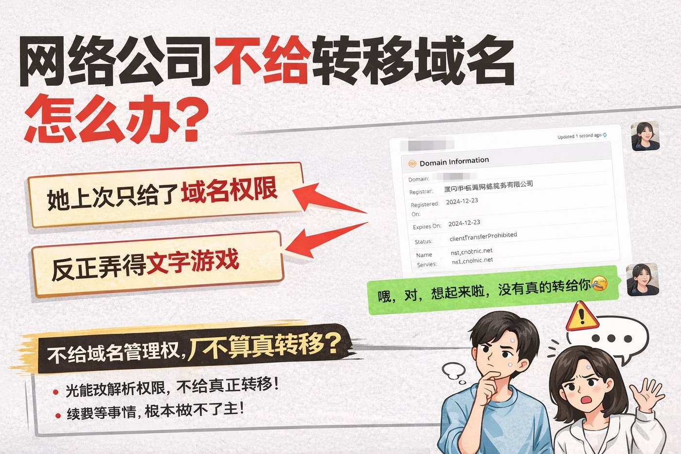 网站是你的,域名却不在你手里,怎么办? - db2d02b0 e6ee 4c28 a28d 762483df4bf5